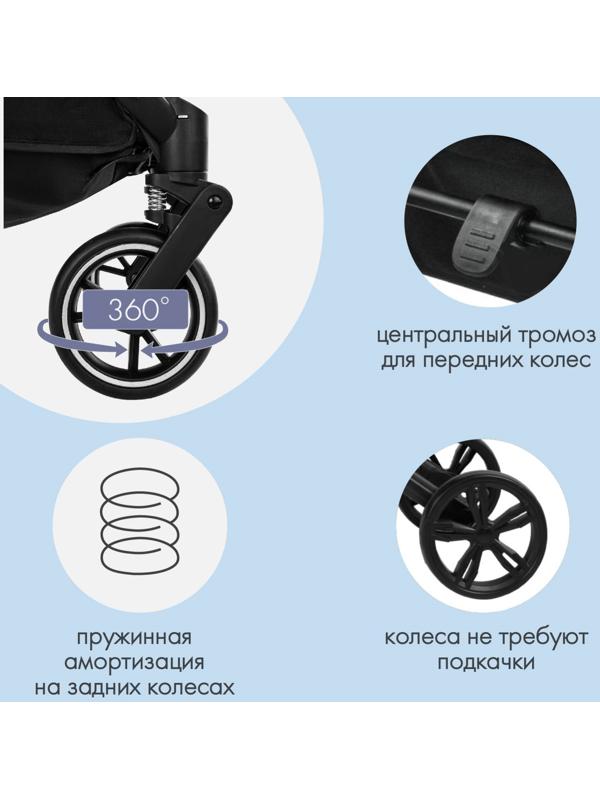 Коляска-трансформер Indigo LOTUS, джинсовый