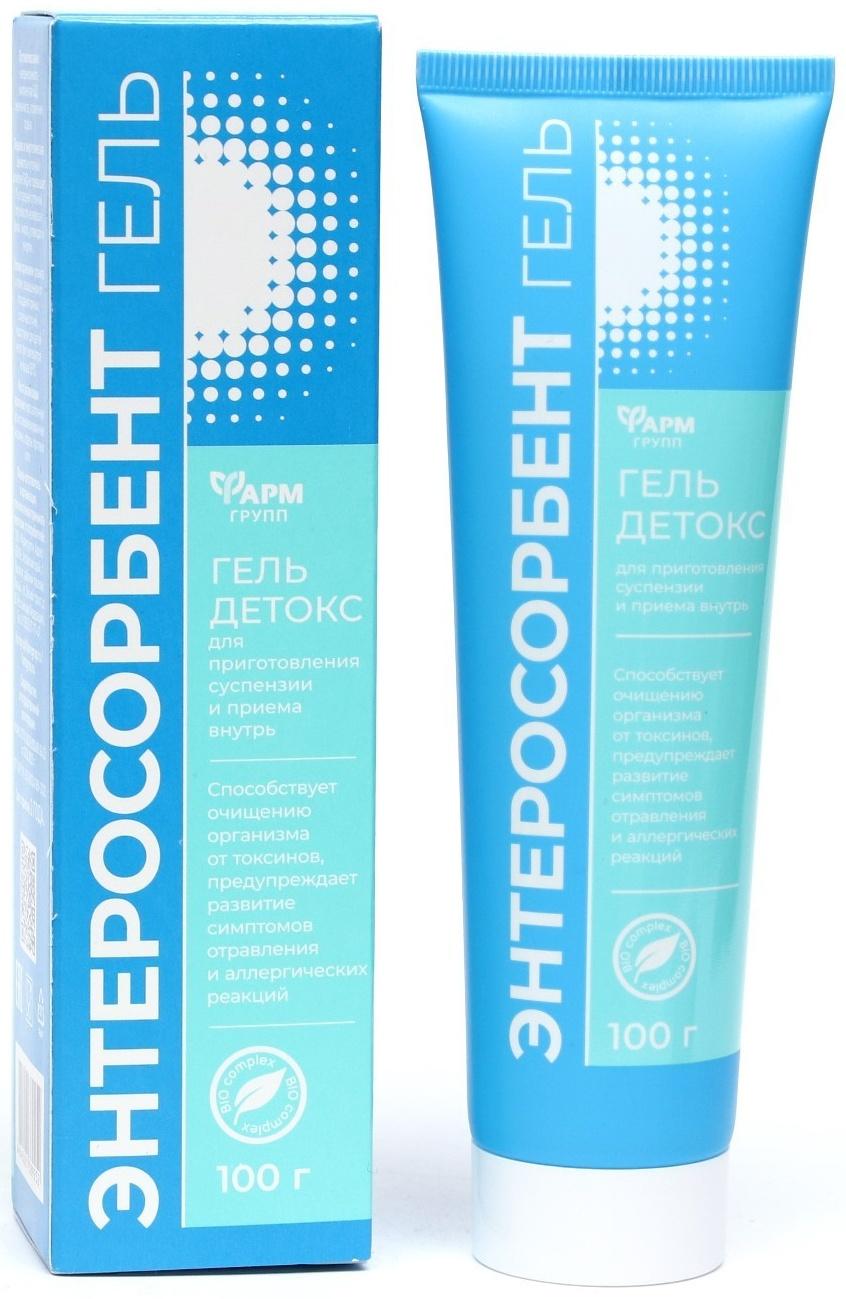 Энтеросорбент гель детокс, 100 мл