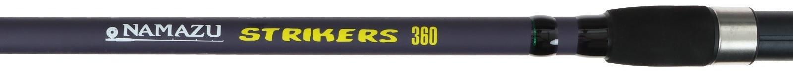 Удилище фидерное штекерное NAMAZU STRIKERS, тест 1-150 г , длина 3.6 м