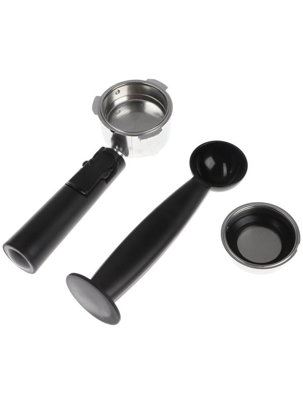 Кофемашина Hibrew CM4682, рожковая, 1050 Вт, 1.5 л, серебристая