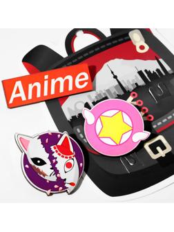 Набор брошей деревянных (3шт) 