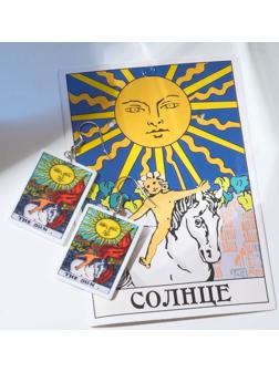 Серьги акрил 