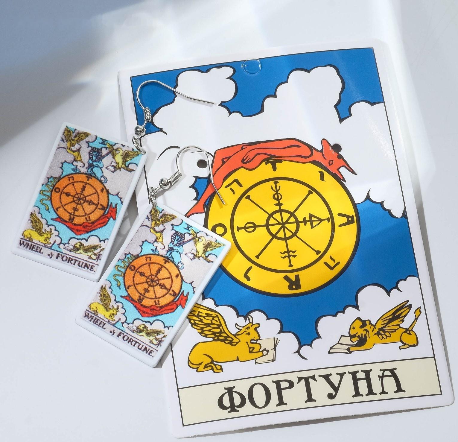 Серьги акрил 