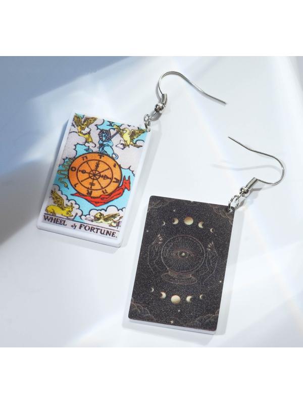 Серьги акрил 