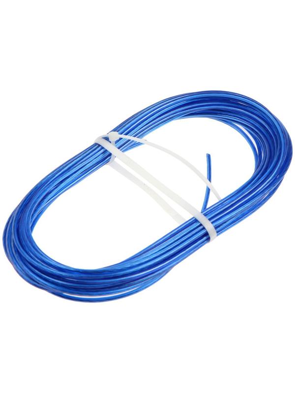 Трос металлополимерный 2,5 мм . 10 м , цвет МИКС