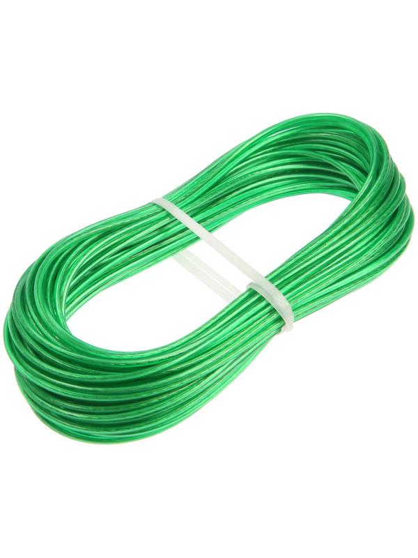 Трос металлополимерный 3,0 мм . 20 м , цвет МИКС