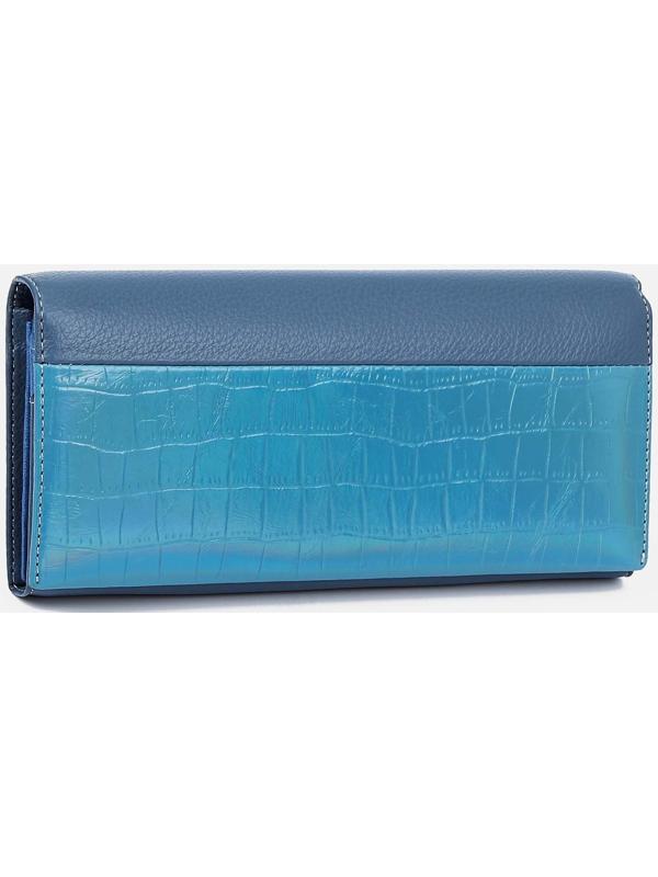 Кошелёк на магнитах, цвет синий