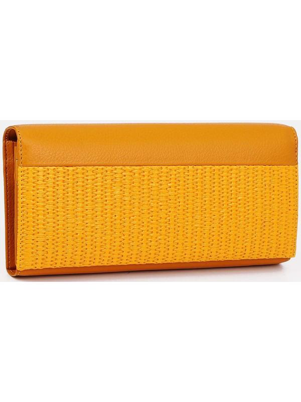 Кошелёк на магнитах, цвет жёлтый