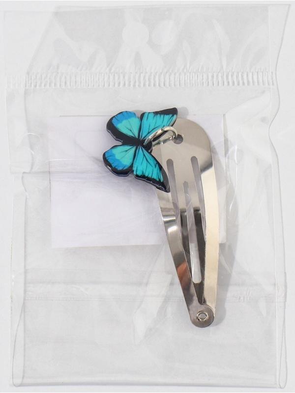 Заколка для волос «Бабочка», 5 х 1,2 х 0,5 см