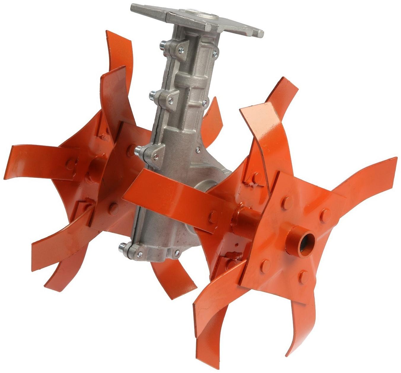 Насадка культиватор для триммера Sturm GT3513-K, штанга триммера d=26 мм, вал 9 зубьев