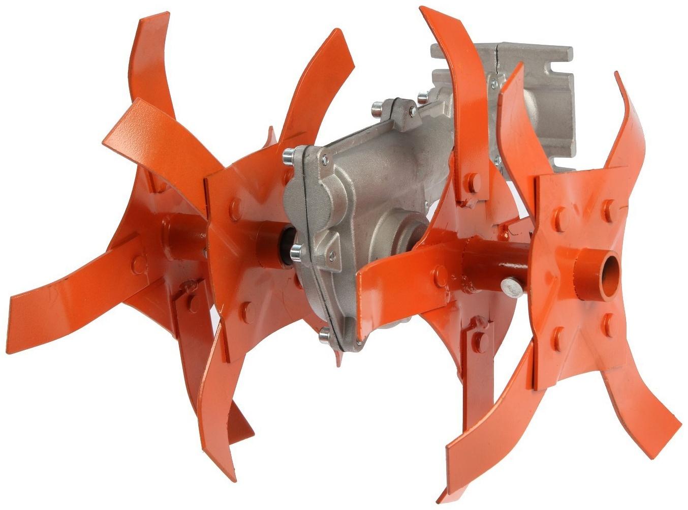 Насадка культиватор для триммера Sturm GT3513-K, штанга триммера d=26 мм, вал 9 зубьев