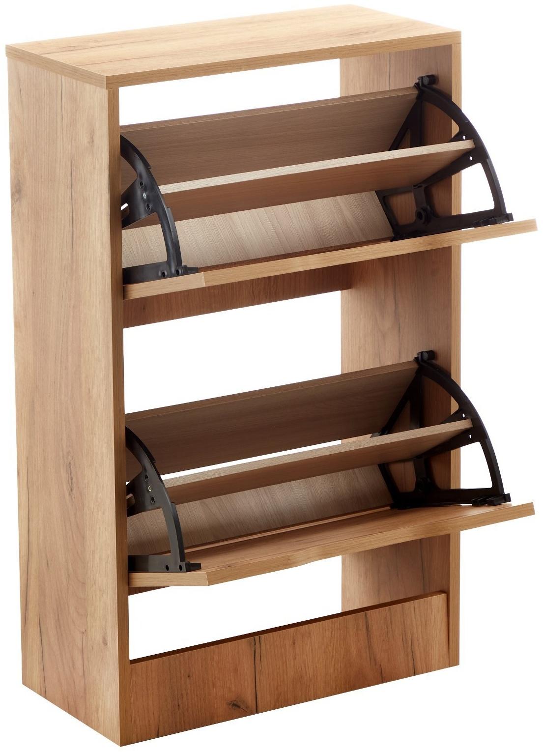 Обувница 500х240х810, Крафт золотой