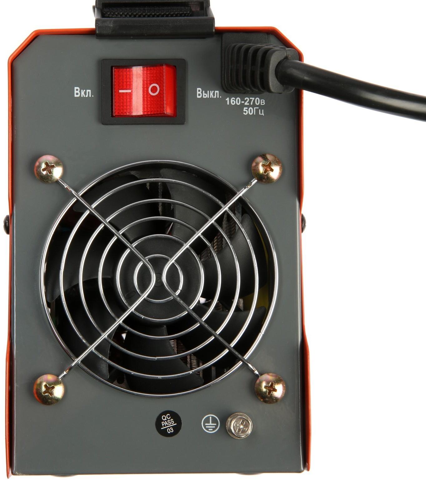 Инвертор сварочный Кратон NEXT-160М, 6.6 кВт, 20-160 А, d=1.6-4 мм, ПВ 70 % + ЭЛЕКТРОДЫ