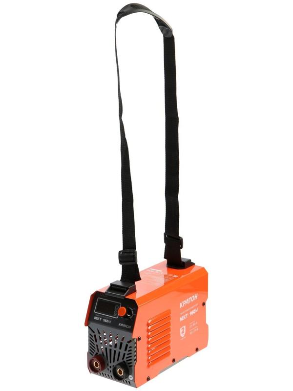 Инвертор сварочный Кратон NEXT-160М, 6.6 кВт, 20-160 А, d=1.6-4 мм, ПВ 70 % + ЭЛЕКТРОДЫ