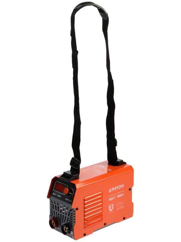Инвертор сварочный Кратон NEXT-180М, 6.6 кВт, 20-180 А, d=1.6-4 мм, ПВ 70 %