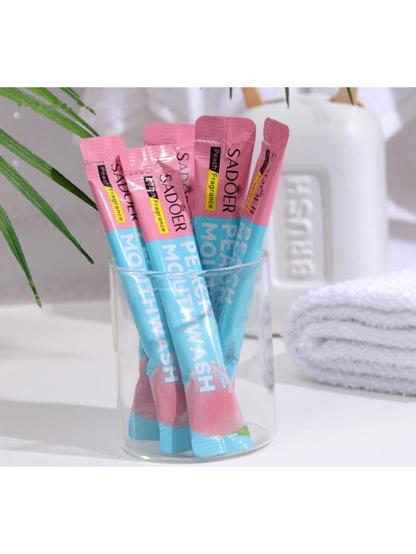 Набор ополаскивателей для рта в стиках со вкусом персика, 20шт по 10 мл