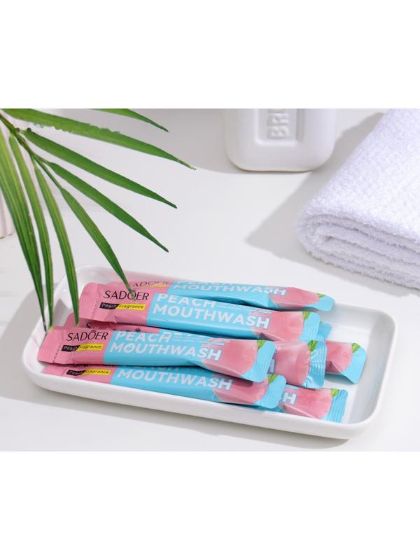 Набор ополаскивателей для рта в стиках со вкусом персика, 20шт по 10 мл