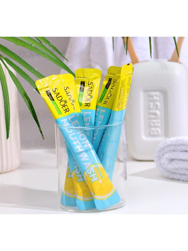 Набор ополаскивателей для рта в стиках со вкусом лимона, 20шт по 10 мл