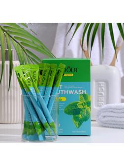 Набор ополаскивателей для рта в стиках со вкусом мяты, 20шт по 10 мл