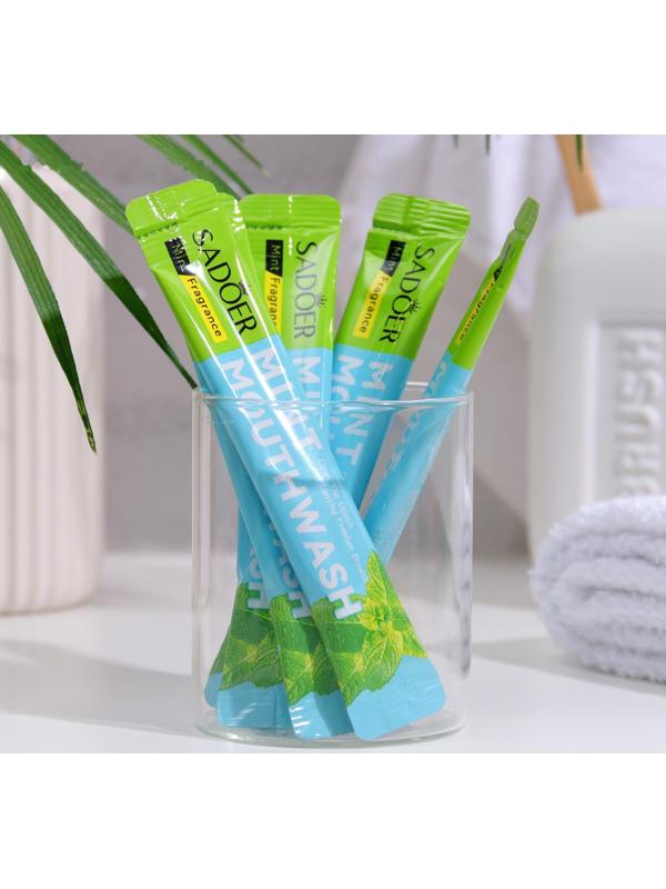 Набор ополаскивателей для рта в стиках со вкусом мяты, 20шт по 10 мл