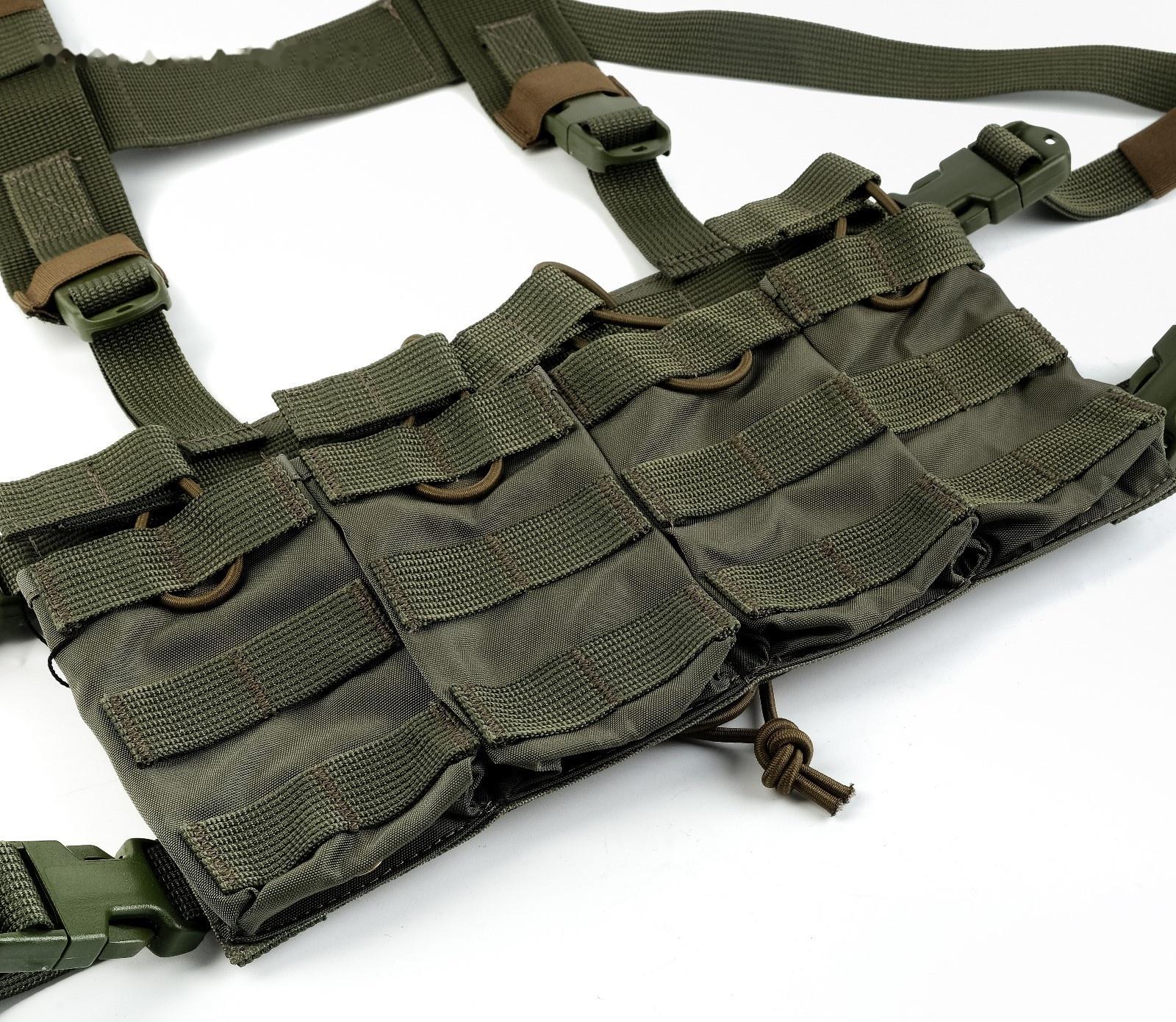 Нагрудник облегченный на 4 магазина типа фастмаг с лямками 