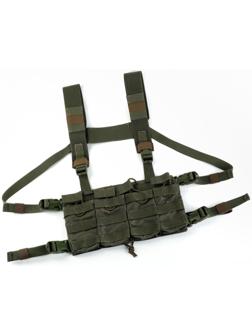 Нагрудник облегченный на 4 магазина типа фастмаг с лямками 