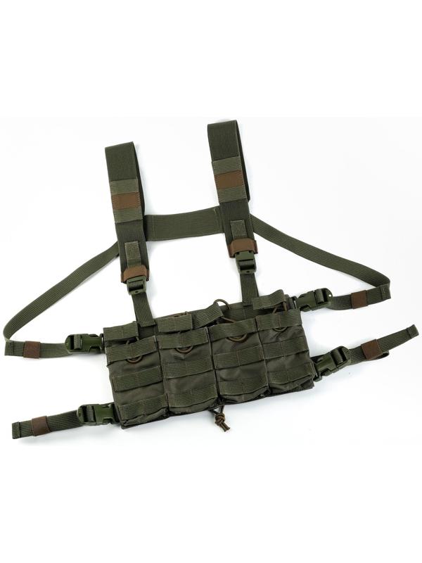 Нагрудник облегченный на 4 магазина типа фастмаг с лямками 