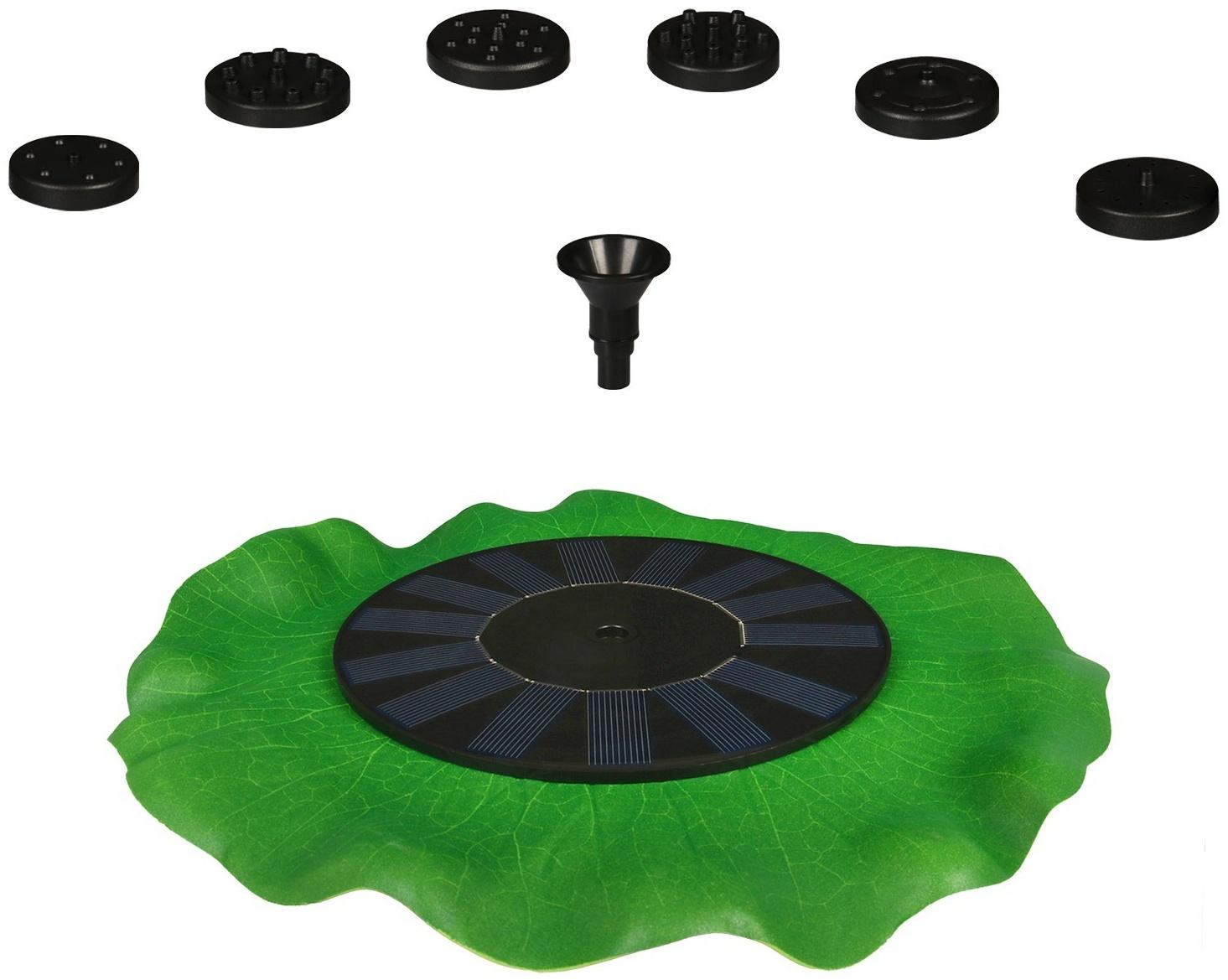 Фонтан для садового водоёма, 7 Вт, 200 л/ч, на солнечной панели