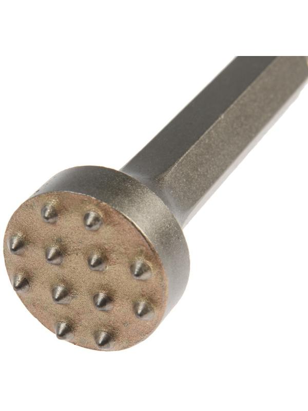 Зубило Бучарда ТУНДРА, SDS-plus, 12 зубов, d=35 мм, 180 мм