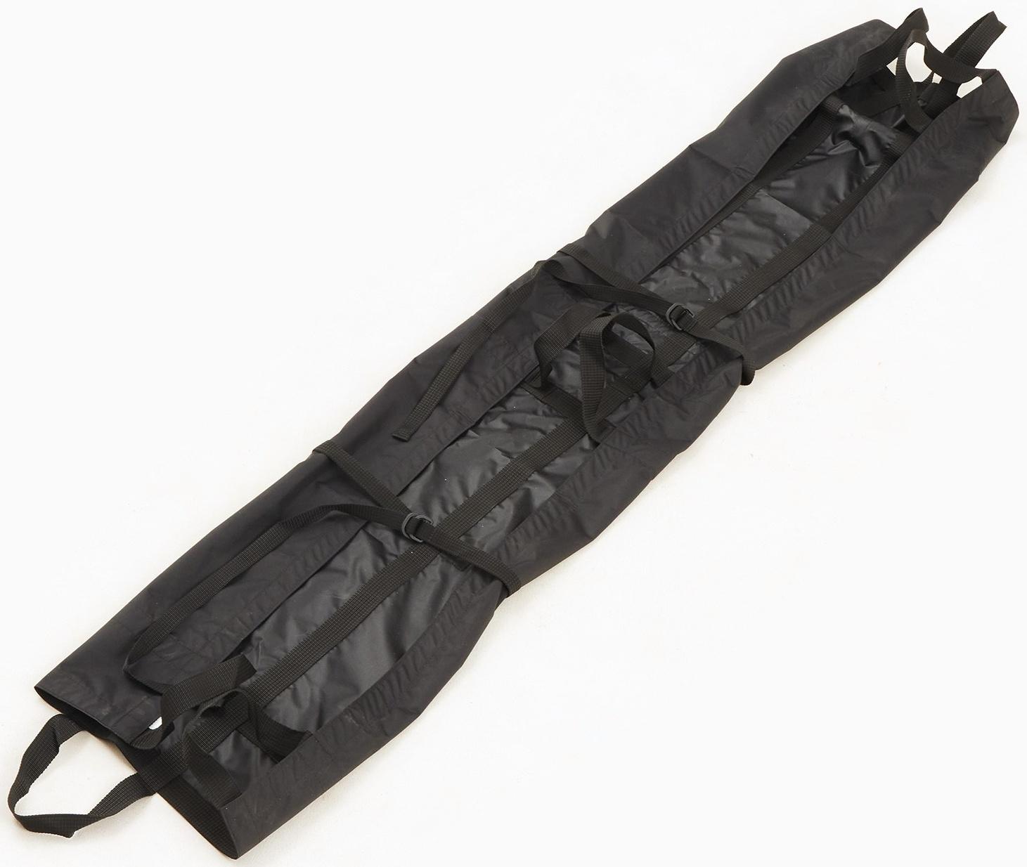 Носилки бескаркасные, тактические, 200 х 70 см, оксфорд - 600D, черный