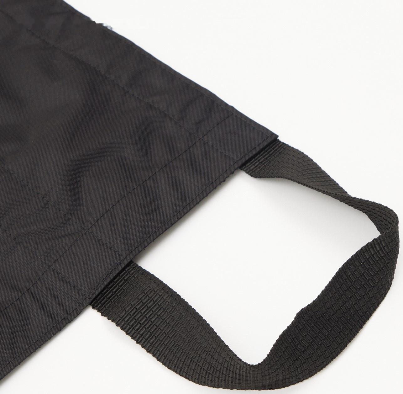 Носилки бескаркасные, тактические, 200 х 70 см, оксфорд - 600D, черный