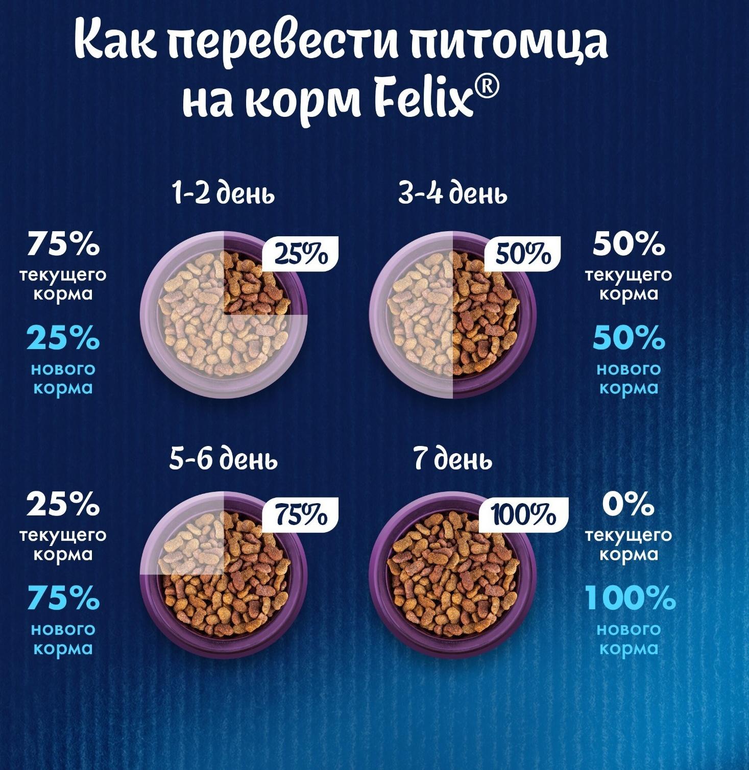 Сухой корм Felix 