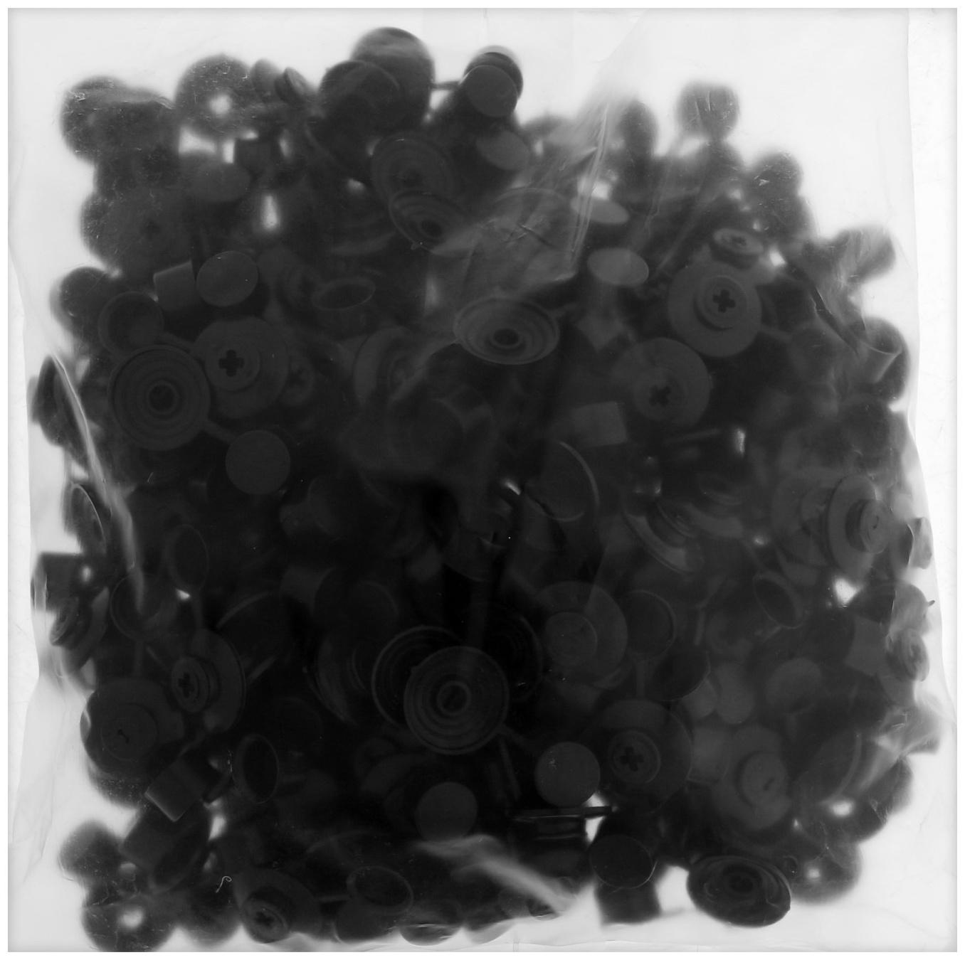 Шайба ТУНДРА, кровельная, с колпачком, М24, коричневая, 250 шт