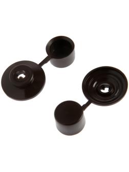 Шайба ТУНДРА, кровельная, с колпачком, М24, коричневая, 250 шт