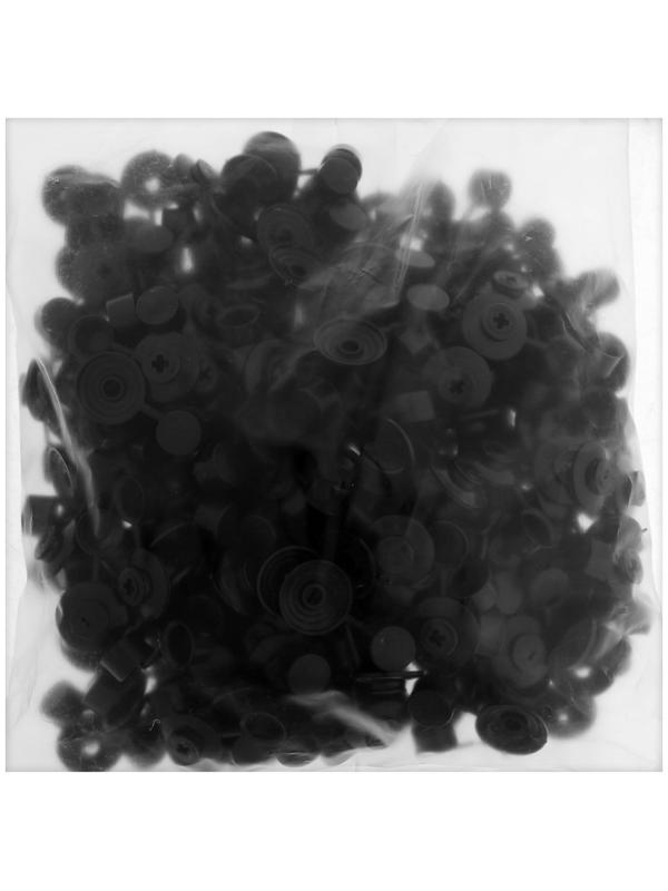 Шайба ТУНДРА, кровельная, с колпачком, М24, коричневая, 250 шт