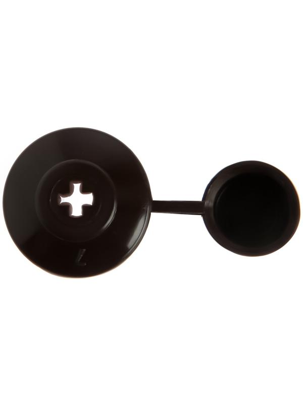 Шайба ТУНДРА, кровельная, с колпачком, М24, коричневая, 250 шт