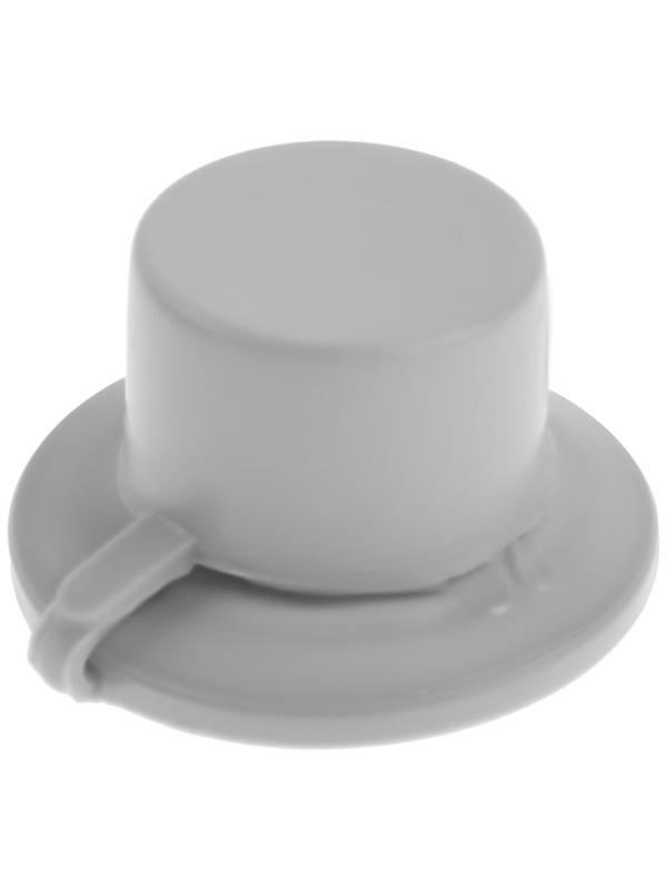 Шайба ТУНДРА, кровельная, с колпачком, М24, серая, 250 шт