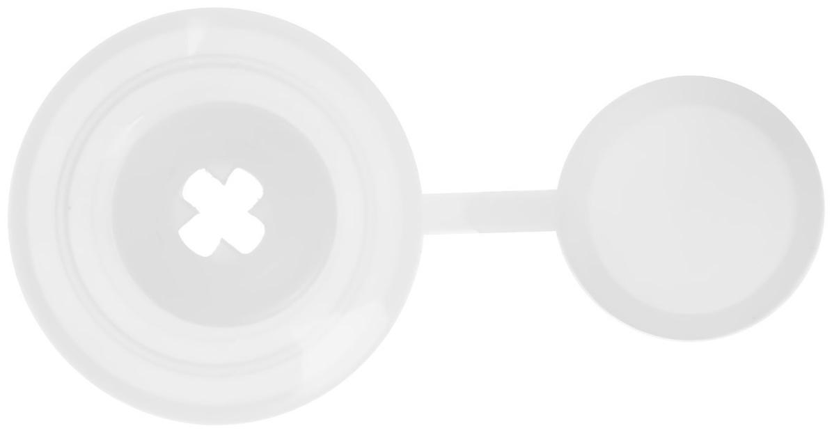 Шайба ТУНДРА, кровельная, с колпачком, М24, прозрачная, 250 шт