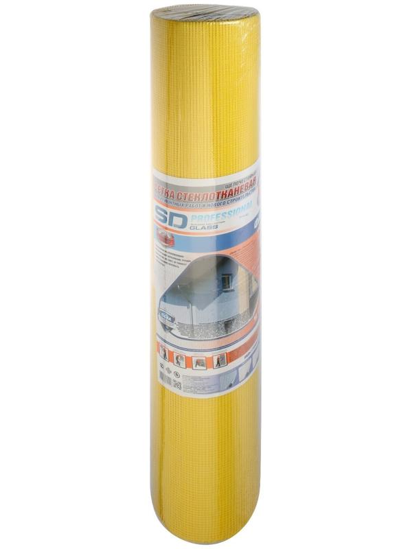 Сетка строительная SD-GLASS Professional, фасадная, стеклотканевая, 145 г/м2, 1 x 50 м