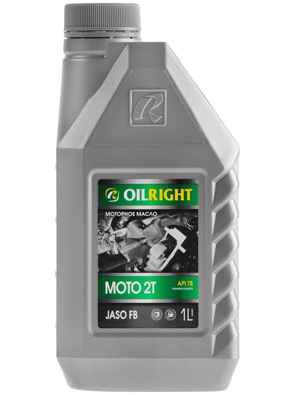 Масло моторное OILRIGHT МОТО 2T API TB, 1 л