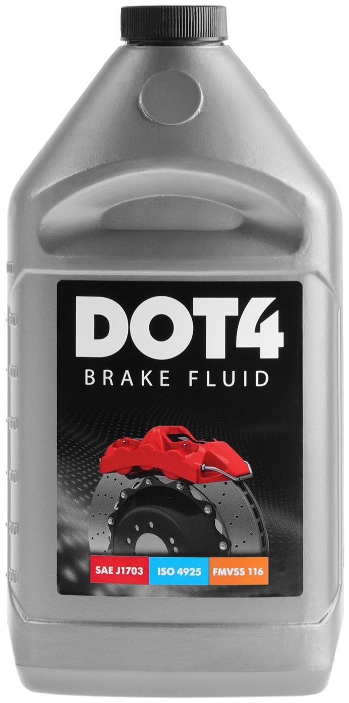 Тормозная жидкость DOT-4, 910 г