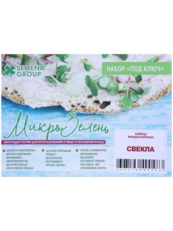 Семена Набор микрозелени Свёкла 5 г