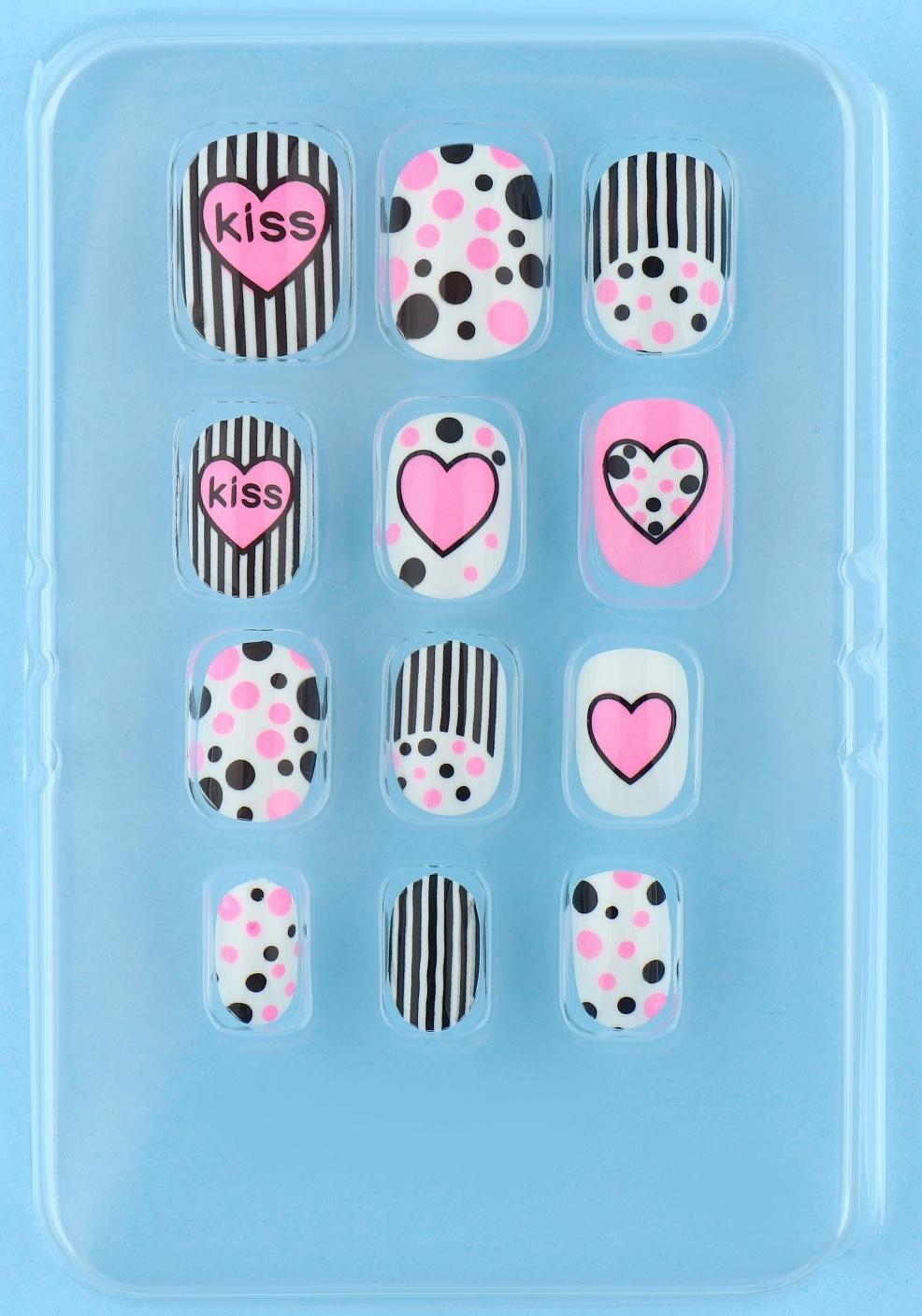 Детские накладные ногти «Модница», 12 шт