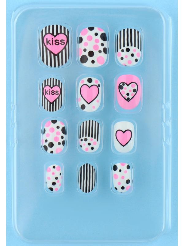 Детские накладные ногти «Модница», 12 шт