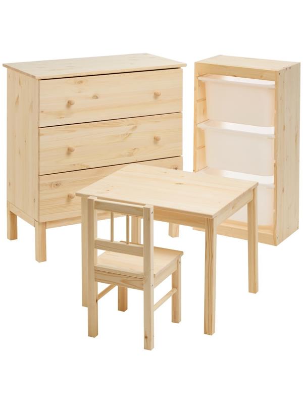 Полка для обуви BUNDIS 3, 79х27х49, Массив сосны