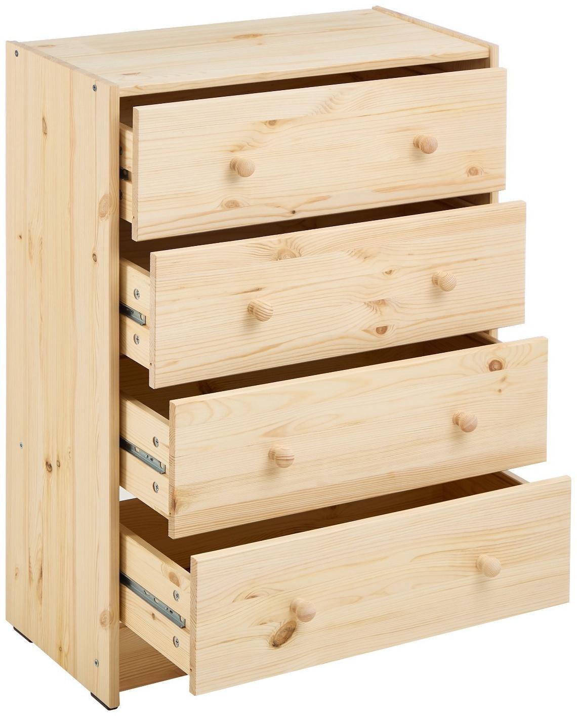 Комод RAST 4, 62х30х90, Массив сосны