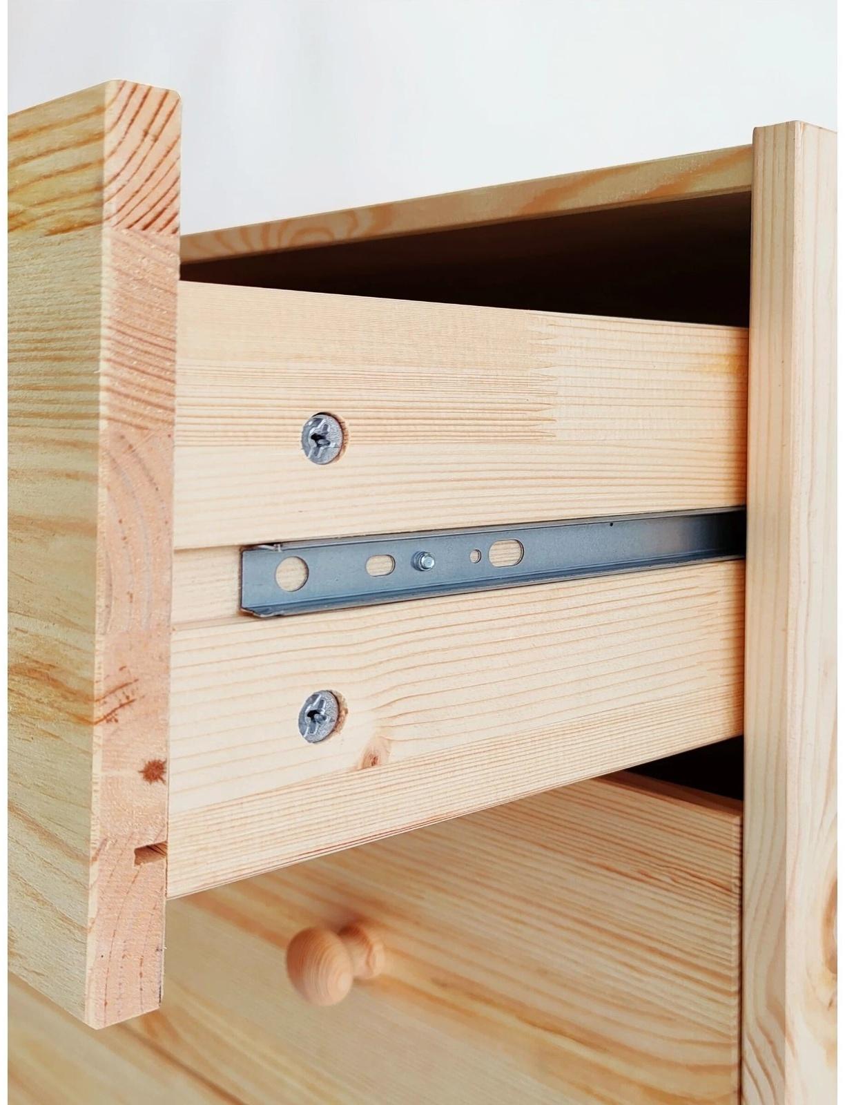 Комод RAST 4, 62х30х90, Массив сосны