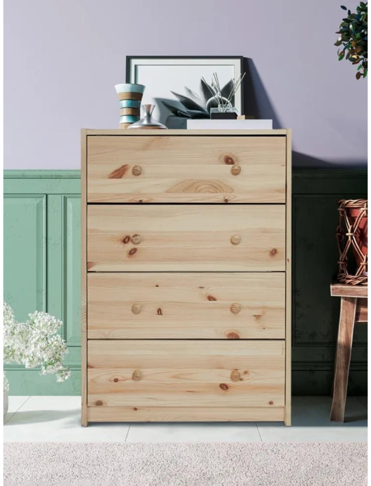 Комод RAST 4, 62х30х90, Массив сосны