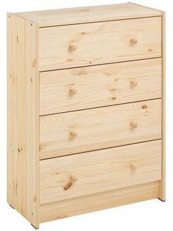 Комод RAST 4, 62х30х90, Массив сосны