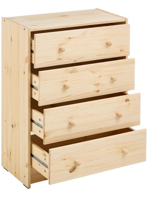 Комод RAST 4, 62х30х90, Массив сосны